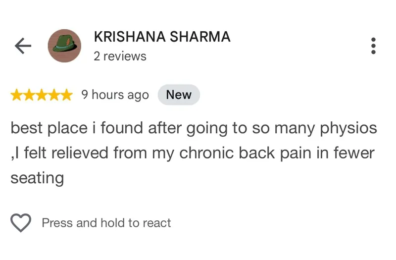 Patient review 4
